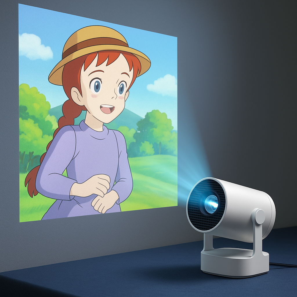 4K Ultra HD-Projektor – Tragbares High Definition-Kino