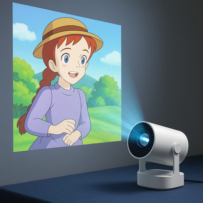 4K Ultra HD-Projektor – Tragbares High Definition-Kino